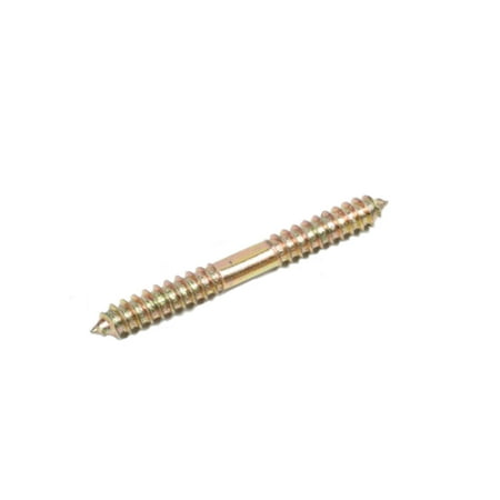 BE-TOOL Dowel Screws Self Tapping Screws Woodworking Furniture Connector Double Ended Screw Hardware Gold 8*80mm