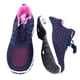 thumbnail image 5 of Zapatillas deportivas Nikou suela gruesa cómodas con cordones para deportes al aire libre color azul y rosa 39, 5 of 15