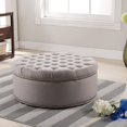 thumbnail image 2 of Iglehart Ottoman en Beige, 2 of 5