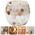 thumbnail image 4 of Mosaic Glass Candleholder Household Candlestick Decorative Candle Stand, 4 of 7