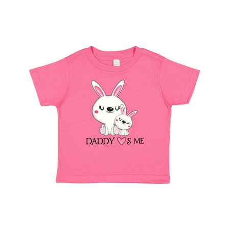 

Inktastic Daddy Loves Me- Bunny Family Gift Baby Boy or Baby Girl T-Shirt