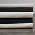 thumbnail image 3 of PRCT-HS06-108 Rideau Horizontal en Coton à Rayures PRCT-HS06-108 Rideau Horizontal en Coton à Rayures, 50 X 108, Noir Onyx &amp; Blanc Cassé, 3 of 9