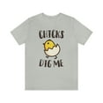 thumbnail image 2 of Chicks Dig Me Funny Cute Easter Shirt - Holiday Tee, 2 of 10