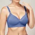 thumbnail image 2 of Jamsmile Women Tshirt Bra Comfortable No Steel Ring Supportive Wireless Push Up Bras Full Coverage Seamless T-Shirt Padded Bras, 2 of 4