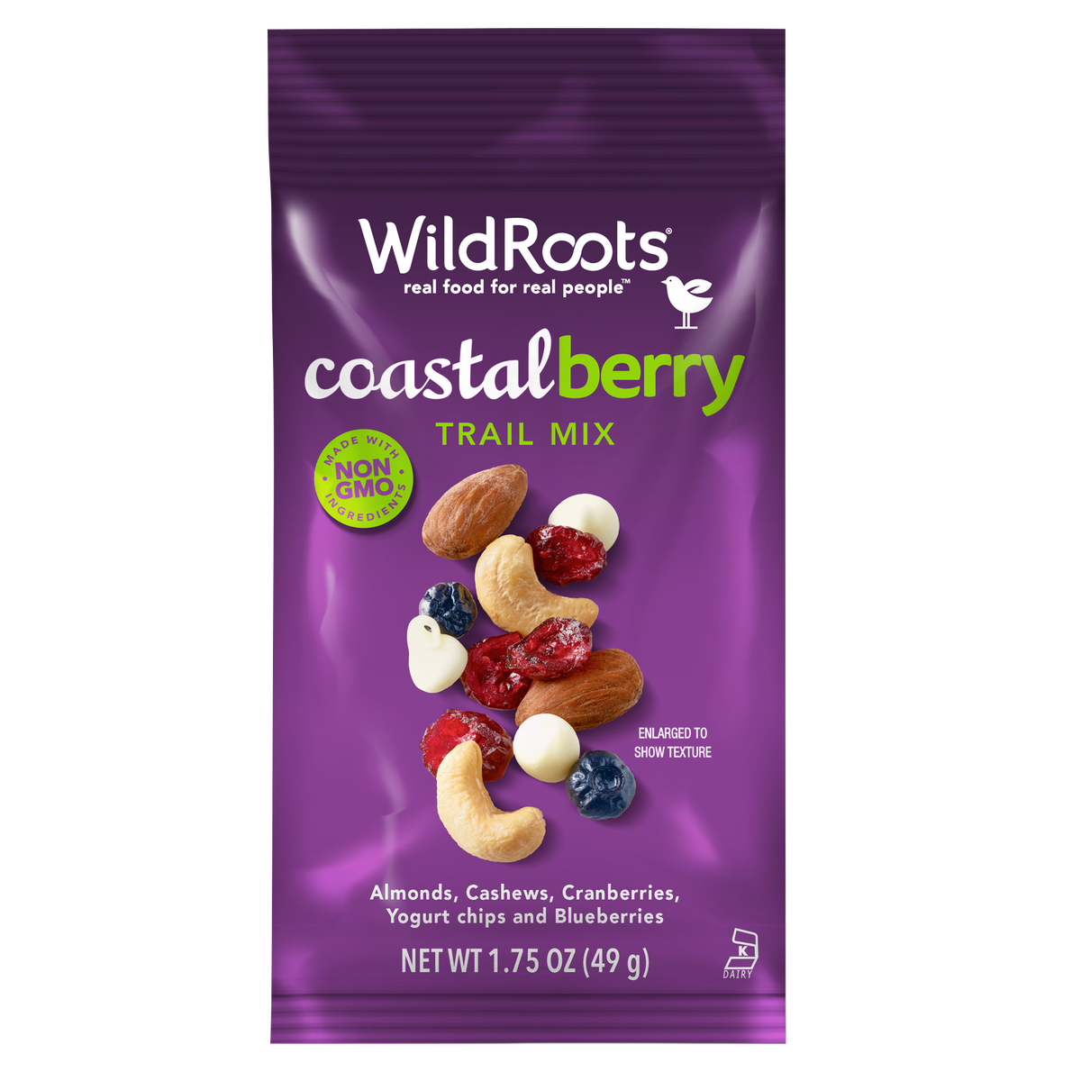 2 PACK | WildRoots Roasted Yogurt Blueberry Cluster Trail Mix, 12 ct, 1.75 oz