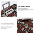 thumbnail image 6 of Wukai Red Rose Skull Elastic Luggage Cover: Personalized Protection for Your Suitcase - Fits 19~29-inch, Washable & Durable Travel Companion-Large, 6 of 8