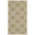 thumbnail image 1 of Safavieh Courtyard Green Indoor Outdoor Rug - 2' x 3'7", 1 of 1