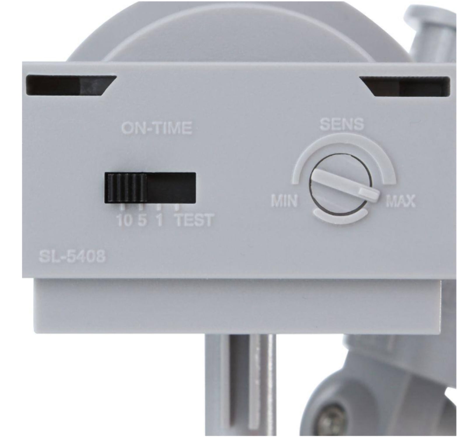 Defiant 110 Degree Motion Sensor Grey Two-Light Outdoor Flood Light