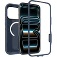 thumbnail image 6 of OtterBox iPhone 17 Pro Max (Only) Bundle: Defender Series XT Clear Case & Screen Protector - Offgrid (Blue) - Snaps on MagSafe - Tough - Rugged & Durable - Non-Retail Packaging, 6 of 9