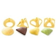 thumbnail image 2 of KAKOWELY 4Pcs Plastic Dumpling Wrapping Molds Creative Dough Press Tool Kitchen Accessory for Home Restaurant,2.56"X2.56"X3.94", 2 of 5