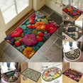 thumbnail image 3 of Boho Floral Door Mat for Entryway, Washable Non Slip Entry Way Rug Decorative Doormat for Outdoor Indoor Home Entrance, 3 of 9