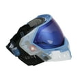 thumbnail image 3 of Empire EVS Paintball Goggle Mask with Dual Thermal HD Blue Mirror Lens, Clear and Blue, 3 of 7