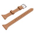 thumbnail image 2 of Exquisite Leather Watchband Creative Watch Strap Watch Replacement Band Watch Accessories Compatible for Galaxy (Coffee), 2 of 7
