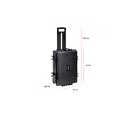 B&W Cases 6700 Black strap with Reconfigurable