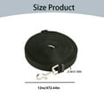 thumbnail image 6 of Long Training Dog Leash, 15 FT Heavy Duty Rope Leash for Walking Running Puppy, Reflective Dog Lead for Small Medium Large Dogs, with Comfortable Handle, Black, 6 of 9