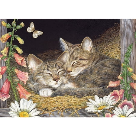 Cobble Hill - Morning Snooze - 35 Piece Tray Puzzle