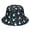Dark Blue Christmas Santa and Gnome, variant on Christmas Gingerbread Man Pine Tree Bucket Hat, Fishing Hiking Cap with Wide Brim & Breathable Fabric, Lightweight Breathable Gifts for Unisex Men Women