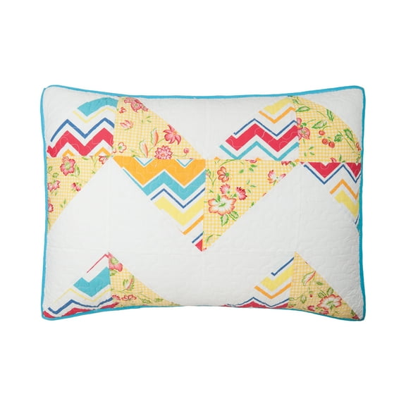 20" x 26" Lola Cotton Standard Sham - Machine Washable