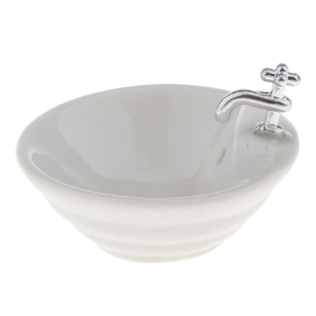 Esquirla 1:12 Miniature Washbasin Simulation for Dollhouse Accessories Model Accessories