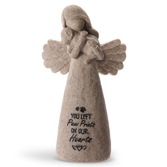 Figura de ángel conmemorativa para mascotas Miugwp, regalo de duelo para perros