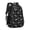 Black Cartoon Dinosaurs, variant on Beige Cartoon Dinosaurs Flowers Pattern Cute School Backpack Bag with Padded Back and Adjustable Shoulder Straps 16.9 X 12.6 X 5.9 Inches