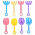 thumbnail image 1 of 8pcs Park Beach Shovels Rakes Beach Party Sand Digging Toy Gardening Toys, 1 of 8