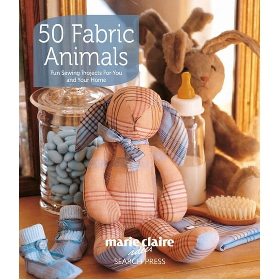 50 Fabric Animals (Paperback)