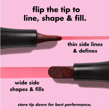e.l.f. Main Stain Lip Marker, Balletcore, 0.034 fl oz
