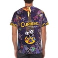 thumbnail image 2 of Cuphead Movie T-Shirt for Men Novelty 3D Pritneted Casual Short Sleeve Tees Shirt Summer Street T Shirt Top, 2 of 7