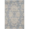 thumbnail image 3 of Safavieh Vintage 2'2" X 8' Power Loomed Rug in Light Blue and Ivory, 3 of 10