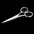 thumbnail image 3 of Tijeras de Acero Inoxidable para Corte Preciso de Barba, Cejas y Vello Nasal - Compactas y Ligeras, Ideal para Viajes y Uso Diario., 3 of 6