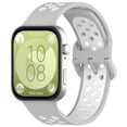 thumbnail image 2 of Correa Muñeca Útil Silicona Bicolor Transpirable para Huawei Watch Fit 3, 2 of 8