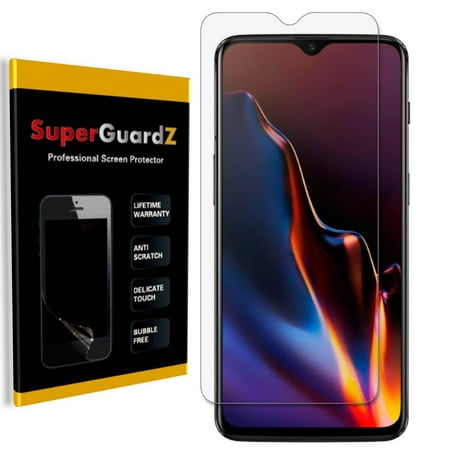 [8-Pack] For OnePlus 6T SuperGuardZ Screen Protector, Ultra Clear, Anti-Scratch,