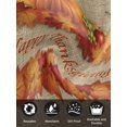 thumbnail image 7 of Pumpkin Fall Cloth Napkins Set of 6 Reusable Dinner Napkins, Thanksgiving Maple Farmhouse Corn Vintage Cocktail Napkin Washable Table Napkins for Wedding/Holiday Party/Baby Shower 20"x20", 7 of 7
