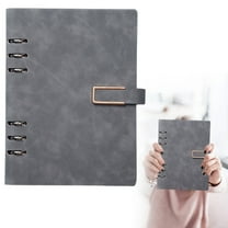 Preplabs Premium Executive A5 Planner - Luxury PU Leather Binder | Business Meeting Notebook for Documentation