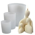 thumbnail image 1 of Moldes para hacer velas Perfecl de resina de silicona para yeso de cera, 1 of 8