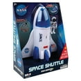 thumbnail image 2 of Daron NASA Space Adventure Series: Space Shuttle with Lights & Sounds & Figure, Approx 9" X 7", 2 of 4
