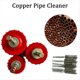 thumbnail image 2 of juego de limpiador de tuberías de cobre para taladro eléctrico. Cepillo de limpieza de tuberías. Limpia tuberías y accesorios para soldadura., 2 of 4