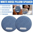 thumbnail image 3 of baiaixin 2-Pack Under Pillow Bluetooth Sleep Speaker with White Noise & Timer, Thin Wireless Bedside Sound Machine for Side Sleepers, Portable Sleep Aid for Adults & Kids Gift, 3 of 12