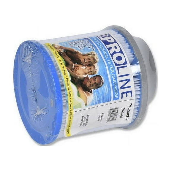 ProLine P40104 Filter Cartridge, Proline, Diameter: 4-3/8", Length: 4-1/8", Top: Twist Lock , Bottom: Closed 10Sq. Ft.
