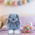 thumbnail image 4 of ToyKingdee Adorable Floppy Ear Bunny Plush with Decorative Bandana, Soft Cuddly Stuffed Animal for Kids and Gifting, 4 of 6