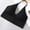 #0148-Black, variant on Bandeau Bra for Women, Wirefree Spaghetti Strap Top, Lightly Lined Push Up Tube Bra, Breathable Backless for Layering Gift