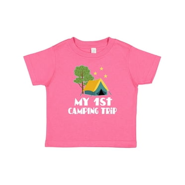 Inktastic My 1st Camping Trip Boys or Girls Baby T-Shirt