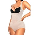 thumbnail image 4 of Xuanfei Women Adjustable Shoulder Strap Tummy Control Leotard, 4 of 8