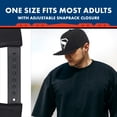 thumbnail image 4 of Gorra de béisbol DC Comics Superman Snapback negra para adulto, 4 of 6