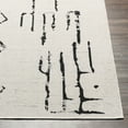 thumbnail image 3 of Lavadora White 2'7" x 7'3" Modern Machine Washable Runner Area Rug, 3 of 6