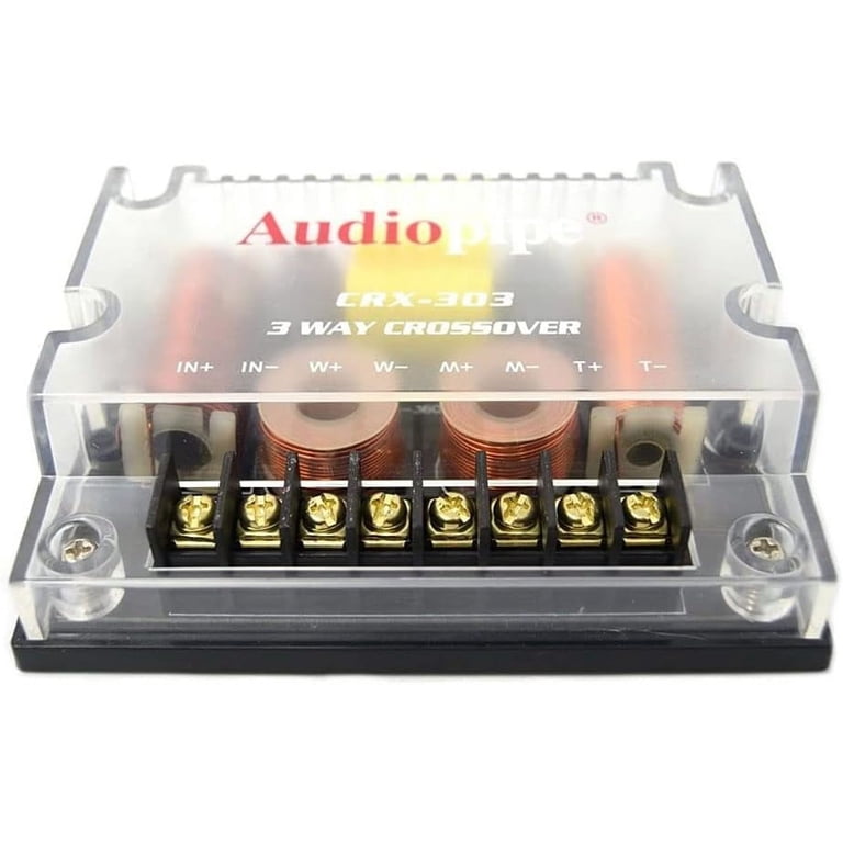 4 PACK 3 way Crossover CRX-303 300 Watts Passive Crossover Car