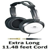 JVC Over-the-Ear Comfortable Stereo Headphones with Extra Long 11 feet Cord, 40mm driver & Adjustable Cushioned Headband for Sony CMTBX20i, CMT-FX300i, CMT-LX20i, CMTMX500i, CMTMX700Ni, LBT-LCD77Di, L