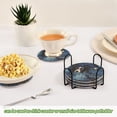 thumbnail image 6 of Dog Starry Sky 6 Pcs Drink Coasters with Holder Absorbent Coasters Woven Coasters for Drinks Table Desk Protection Home Decor, 6 of 7
