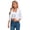 #63 White, variant on Women's Open-Front Cropped Blazer with Ruched Sleeves